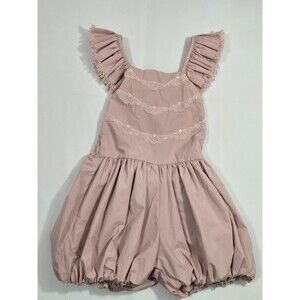 Dollcake A Dollop of Vintage Jumpsuit Romper one piece size 7